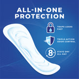 Stayfree® Classic Super/Long Pads, Without Wings