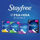 Stayfree® Ultra Thin Super/Long Pads, With Wings