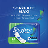 Stayfree® Maxi Super Pads, Without Wings